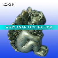 Wholesale Ceramic angel statue home decor