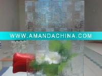 Wholesale Clear Bamboo Patterned glass