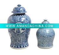Wholesale 100%Hand-painted Antique Ceramic Jar