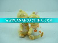Wholesale Newest Lovely Ceramic Decoration Animal Duck