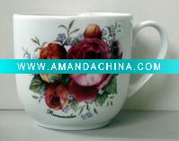 Wholesale ceramic mug printed with design