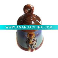 Wholesale ceramic bell souvenir gift
