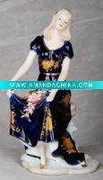 Wholesale ceramic lady figurines