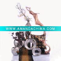 Wholesale Electro-plated ceramic vase