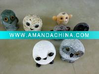 Wholesale lovely hand carving stone ornament