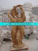 Wholesale stone lady figures