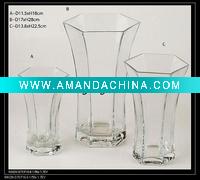 Wholesale Elegant bamboo glass vase