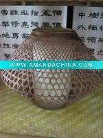 Wholesale Home decoration bamboo lantern ,bamboo fabric bamboo lantern bamboo crafts