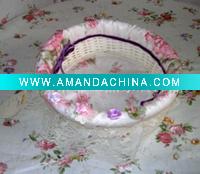 Wholesale Home decorations/storage box/home storage/storage baskets/lace wicker storage