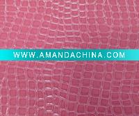 Wholesale bag pu synthetic leather with stone (leatherette)