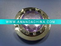 Wholesale Rhine stone hangbag holder