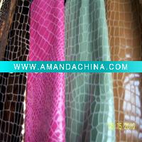 Wholesale stone pu leather for shoes