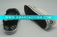 Wholesale Latest Fashion Design Low Cut Girls & Boys Canvas Sneakers