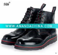 Wholesale 2011 New Hot Men Boots men casual sport shoes women's shoes footwear Men leather shoes sneakers boots Paypal