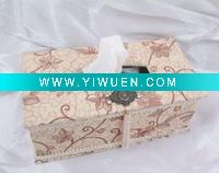 Wholesale fabric napkin tissue boxes