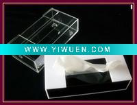 Wholesale Hot Sales Acrylilc hotel amenity tissue box