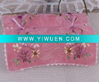 Wholesale tissue box(embroidery tissue box, tissue cover)