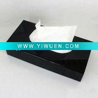 Wholesale Black acrylic tissue box