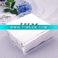 Wholesale elegant acrylic tissue holder