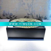 Wholesale Black Antique Wooden Tissue Paper Box