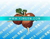 Wholesale black willow pick/product/toothpick/stick/skewer