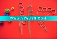 Wholesale bamboo loop skewer