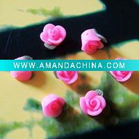 Wholesale wholesales fashion jewelry clay flower for decoration !!
