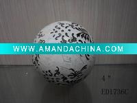 Wholesale overcast carved ball