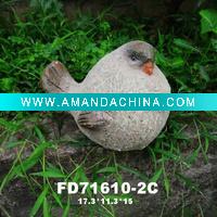 Wholesale antique ceramic bird sculpture