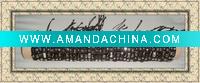 Wholesale knit cotton and leather bracelet