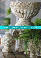 Antique ancient style pottery home decorative garden decoration (garden decoration)