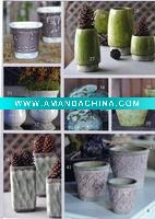 flower vase (ceramic elegant decoration)