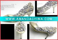 fashion crystal wedding shoes S022