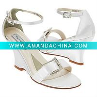 Wholesale 2011 new ladies dress wedge shoes sandals