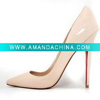 Wholesale Noble wedding high heel shoes office ladies shoes sandals with formal design LT027 free shipping