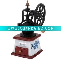 Wholesale New Manual Coffee Grinder Made Of Iron Ceramic & Wood