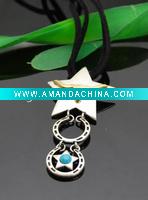 Wholesale Fashion jewelry horse shoe necklace-N00356-1