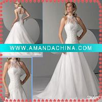 Wholesale Lady's Halter wedding gown HA0042