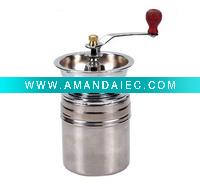 Wholesale New Manual Coffee Maker-Iron Wood Hand Crank