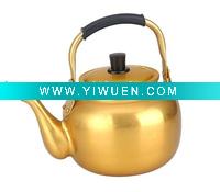 Wholesale golden aluminum kettle