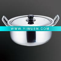 Wholesale MT Stailess Steel Professional Stew Pot with Aluminum Handle 24cm