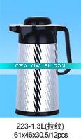 Wholesale 1.3L , 1.6L ,1.9L coffee pot with plastic handle