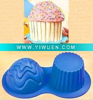 colorful silicone cake baking mould