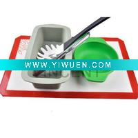 Wholesale hot sale table mat made of silicone & fiberglass