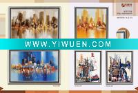 Wholesale Modern design of POP art painting City Impression