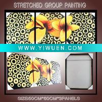Wholesale 2011 HOT SALE!!/group oil painting/abstract painting/stretched painting