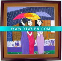 Chinese modern painting, chinese women painting, chinese girl painting