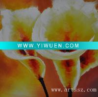 Handmade Decoration Flower oil painting(106)