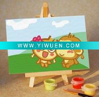 Wholesale diy digital oil painting;DIY painting by numbers; diy oil painting by numbers for kids' gift