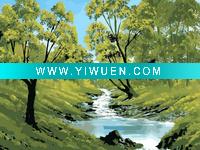 Wholesale natural scenery oil painting